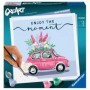 Creart - Pictura Masina Cu Flori Ravensburger - 2